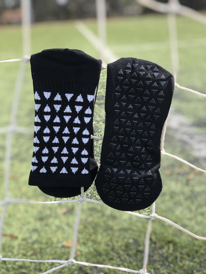 Black Grip Socks